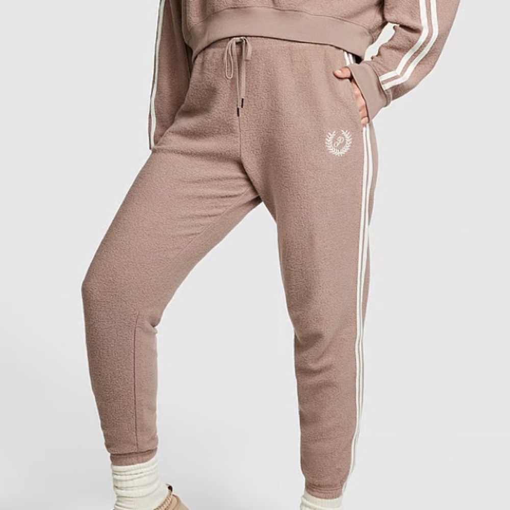 PINK Fleece Gym Pants